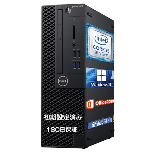 【訳有】DELL Optiplex 3070 第９世代Core i5-9500 Dell OptiPlex 3070 Desktop Computer - Intel Core i5-9500